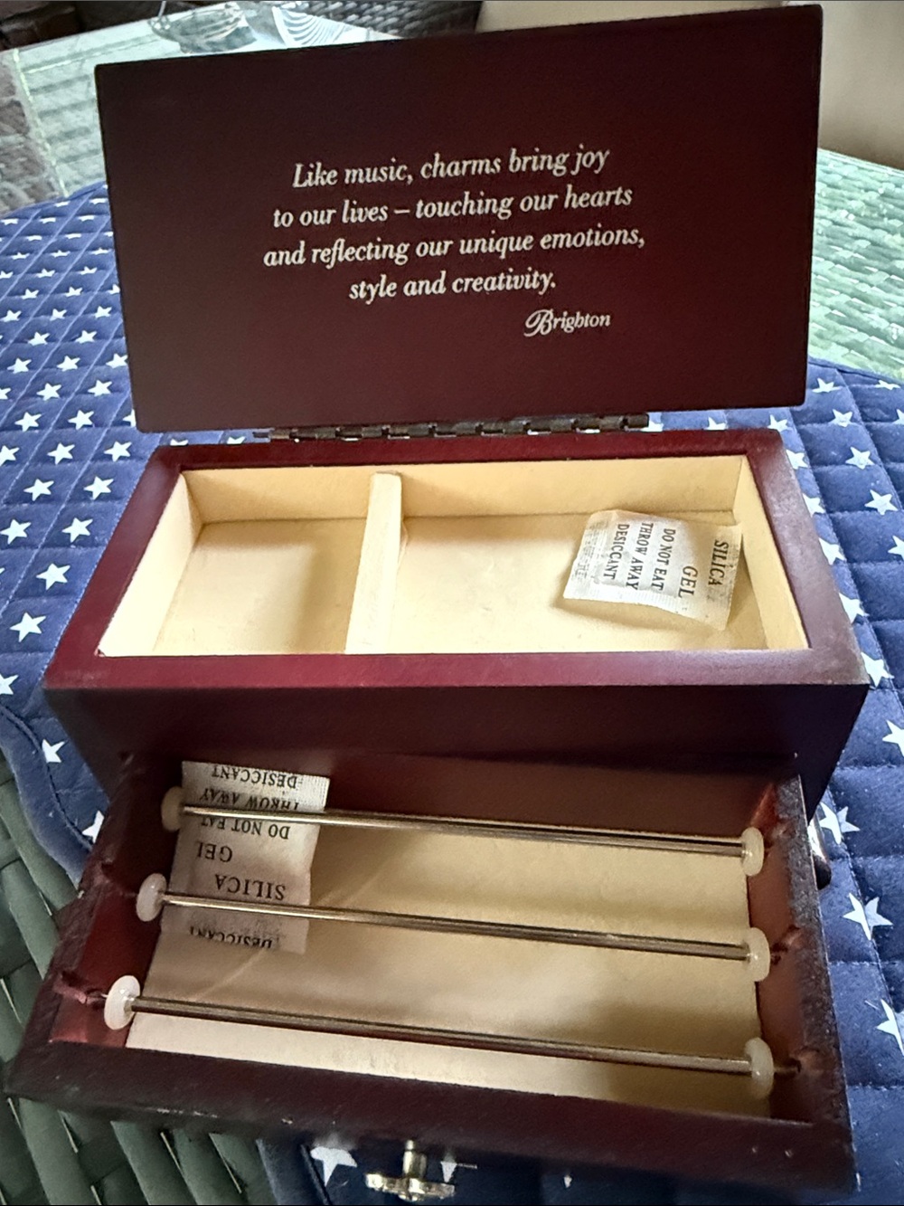 Brighton It’s A Keeper Jewelry Box - Picture 3 of 4
